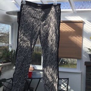 Size 10 Rebecca Taylor black and white slacks